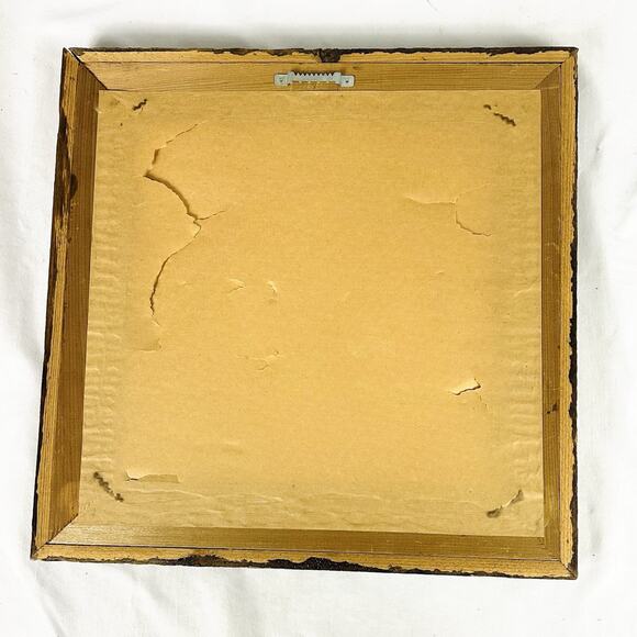 Floral Feather Mandala Artwork - Barn Wood Frame Rustic Farmhouse - Picture 3 of 4